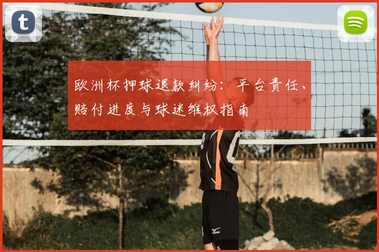 欧洲杯押球退款纠纷：平台责任、赔付进度与球迷维权指南